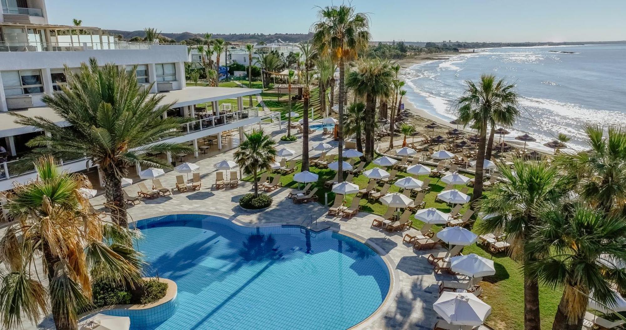 Golden Bay Beach Hotel Larnaca Exteriör bild Nissi Beach Hotel